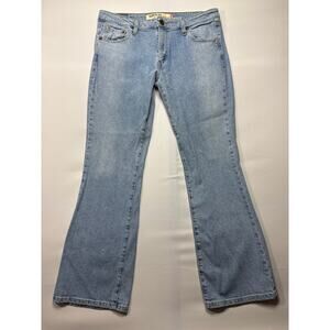 Levi's 518 Women's Superlow Bootcut Blue Jeans - Size 13M JR (34x30.5)